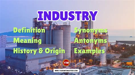 another word for industry|list of industry categories.